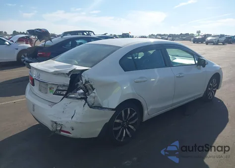 2015 Honda Civic Ex-L z USA, uszkodzony, nr VIN 19XFB2F96FE041206